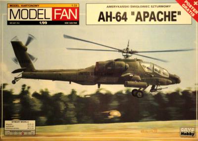 13      *   1\99   *    AH-64 Apache (1:33)      *      M-FAN