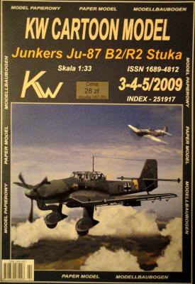 Junkers JU-87 B2/R2 Stuka (1:33)      *     KW