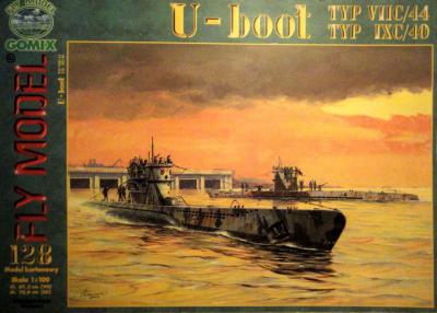 GOM-128     *    U-Boot typ VIIC/44, typ IXC/40 (1:100)