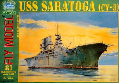 GOM-081      *       USS Saratoga (cv-3)  (1:200)
