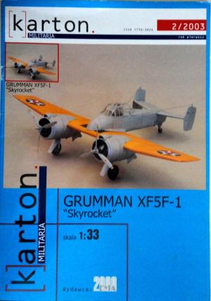 Grumman XF5F-1 (1:33)         *      EMA