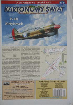 009\03     *     P-40 Kittyhawk (1:50)      *     KS