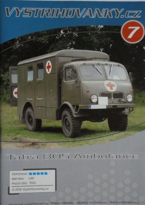 007      *      Tatra 805 Ambulance (1:32)     *    VISTR