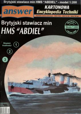 010     *     Isp\05     *      Brytyjski stawiacz min HMS "Abdiel" (1:200)      *    Answ KET