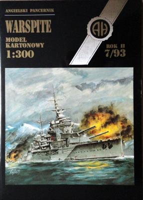 019    *  7\93   *   Warspite (1:300)    *  HAL
