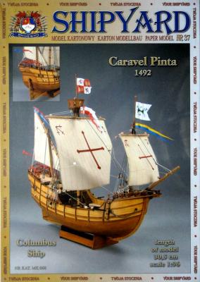 037   *  Caravel Pinta 1492 (1:96)   *   SHIP