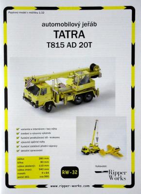 032   *  Tatra T815 AD 20T   *  RW