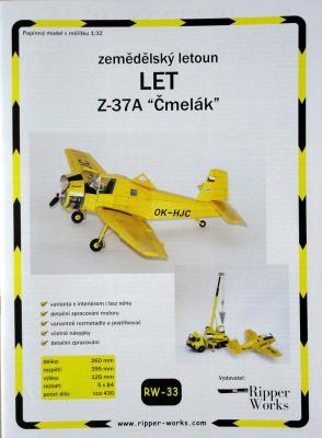 033   *   LET Z-37A "Cmelak" 1:32   *   RW