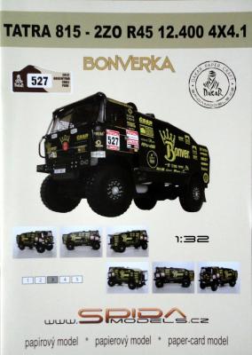 025   *   Bonverka Tatra 815-2ZO R45 12.400 4x4.1(1:32)   *  SPIDA-DAKAR  527
