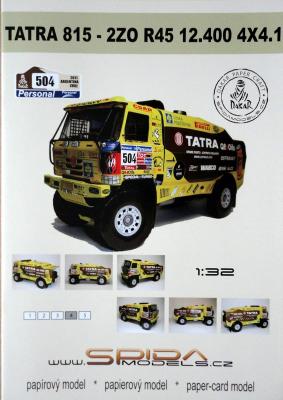 024   *   Tatra 815-2ZO R45 12.400 4x4.1(1:32)   *  SPIDA-DAKAR   504
