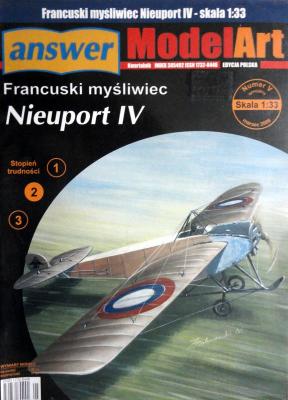 017   *   Vsp.\06   *   Francuski mysliwiec Nieuport IV (1:33)   *  Answ M-Art