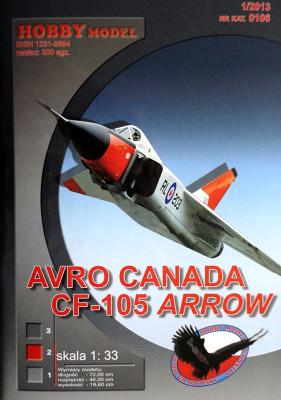 Hob\M-106   *   Avro canada CF-105 Arrow (1:33)