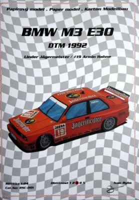 091*   BMW M3 E30 DTM 1992 (1:24)  *  Ondr  Hejl-Rally