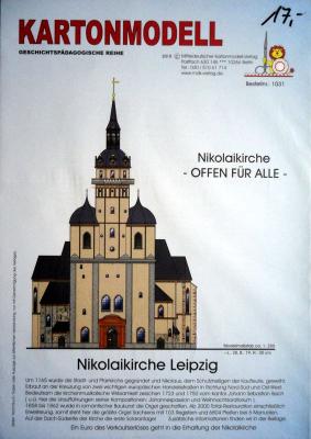 002    *   Nikolaikirche Leipzig(1:250)   *   MDK
