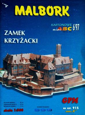 915  *  6\97  *  Malbork - Zamek Krzyzacki (1:500)   *  GPM-ARH
