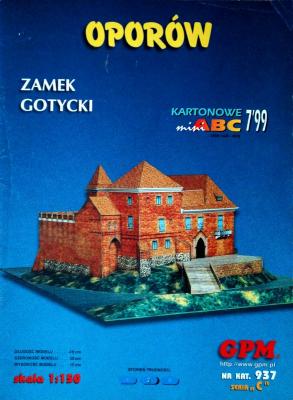 937  *  7\99   *  Oporow - Zamek Gotycki (1:150)   *  GPM-ARH