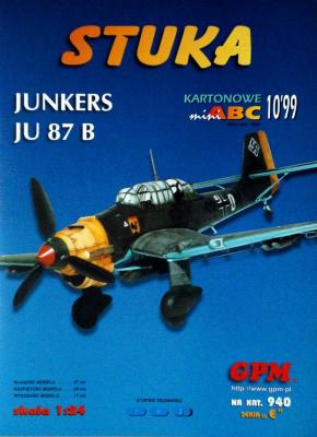 940  *  10\99   *  Stuka - Junkers JU 87 B (1:24)   *   GPM-ABC