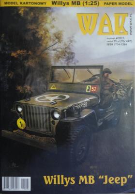 WAK-094   *  4\13   *   Willys MB "Jeep" 1:25
