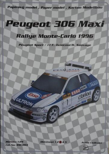 093  *  Peugeot 306 Maxi (1:24)  *  Ondr Hejl-Rally