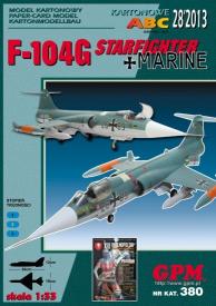 GP-365   *   28\13\380   *  F-104G  starfihter+marine(1:33)   