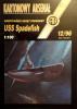 19    *   12\96    *    Amerykanski okret podwodny "USS Spadefish" (1:100)      *     HAL
