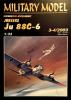   016   *  3-4\03     *    Niemiecki mysliwiec "Junkers Ju 88C-6" (1:33)      *   +кабина   HAL *   MM