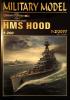   033   *   1-2\11    *   Angielski krazownik liniowy "HMS Hood" (1:200)        *      HAL *  MM