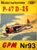 093  *  P-47 D-25 (1:33)       *      GPM-J