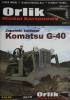 084     *      Japonski buldozer Komatsu G-40 (1:25)     *     Orlik     +резка